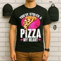 You've Stolen A Pizza My Heart T-Shirt thumb 6