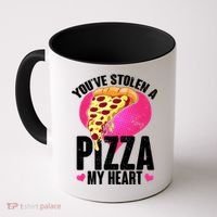 You've Stolen A Pizza My Heart Coffee Mug thumb 0