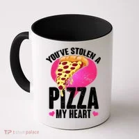 You've Stolen A Pizza My Heart Coffee Mug thumb 0