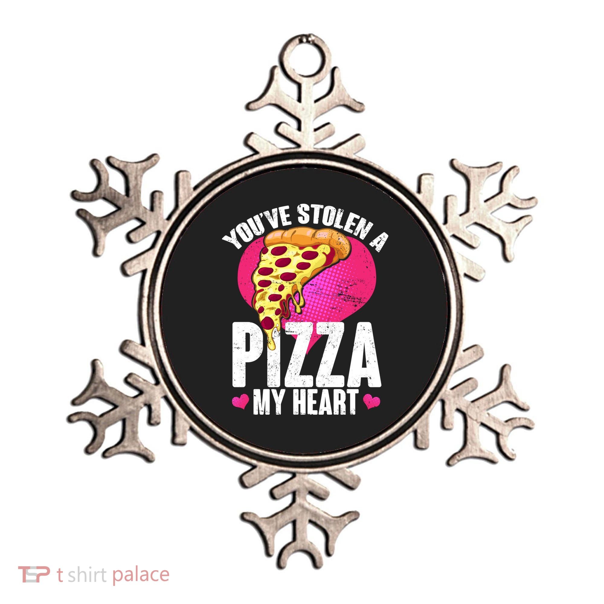 You've Stolen A Pizza My Heart Ornament