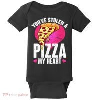 You've Stolen A Pizza My Heart Baby Bodysuit thumb 0