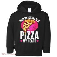 You've Stolen A Pizza My Heart Toddler Hoodie thumb 0