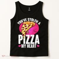 You've Stolen A Pizza My Heart Tank Top thumb 2