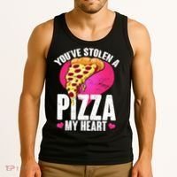 You've Stolen A Pizza My Heart Tank Top thumb 3