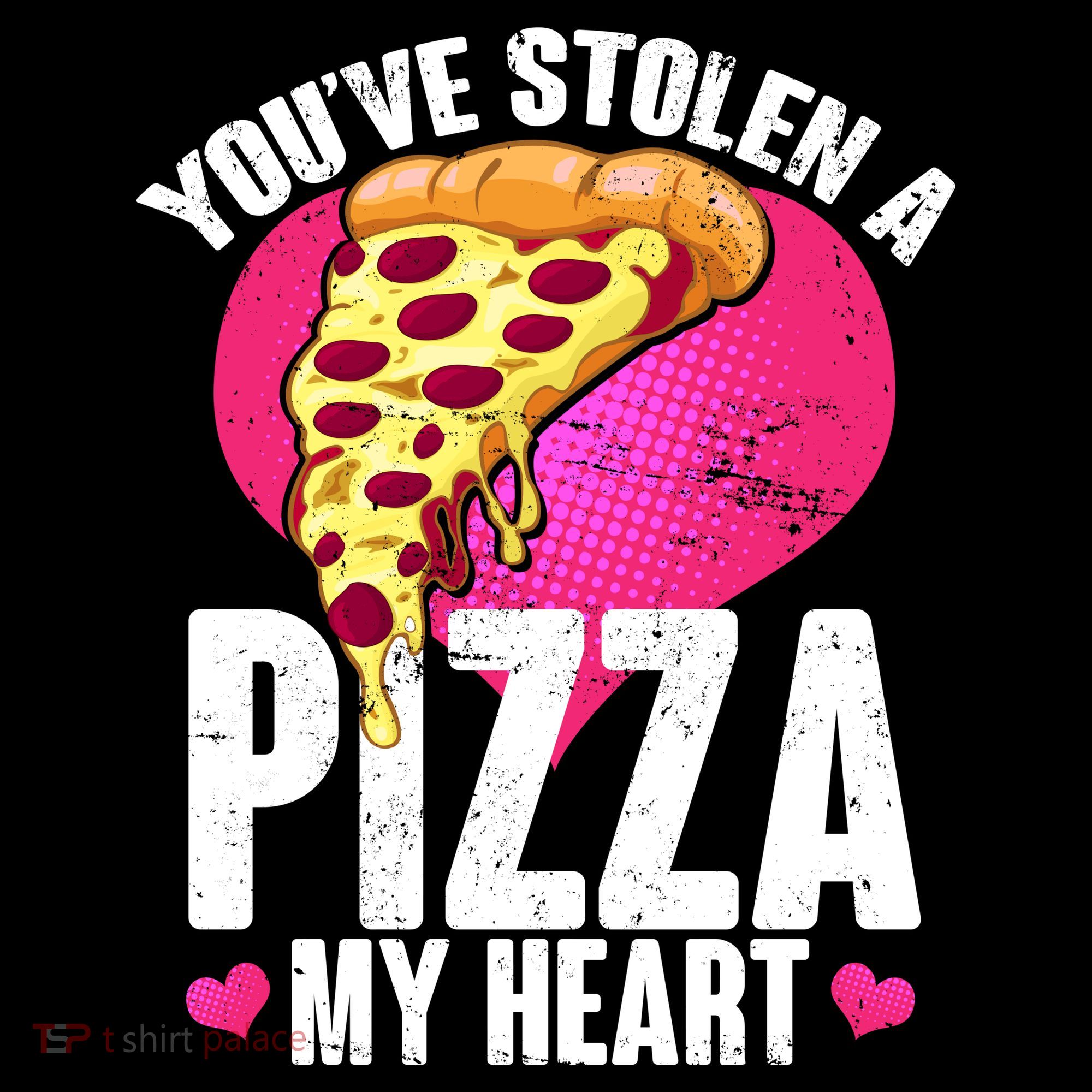 You've Stolen A Pizza My Heart Toddler T-Shirt