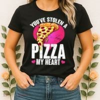 You've Stolen A Pizza My Heart Women's T-Shirt thumb 2