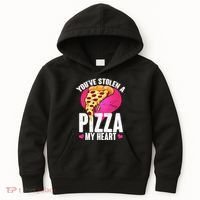 You've Stolen A Pizza My Heart Kids Hoodie thumb 0