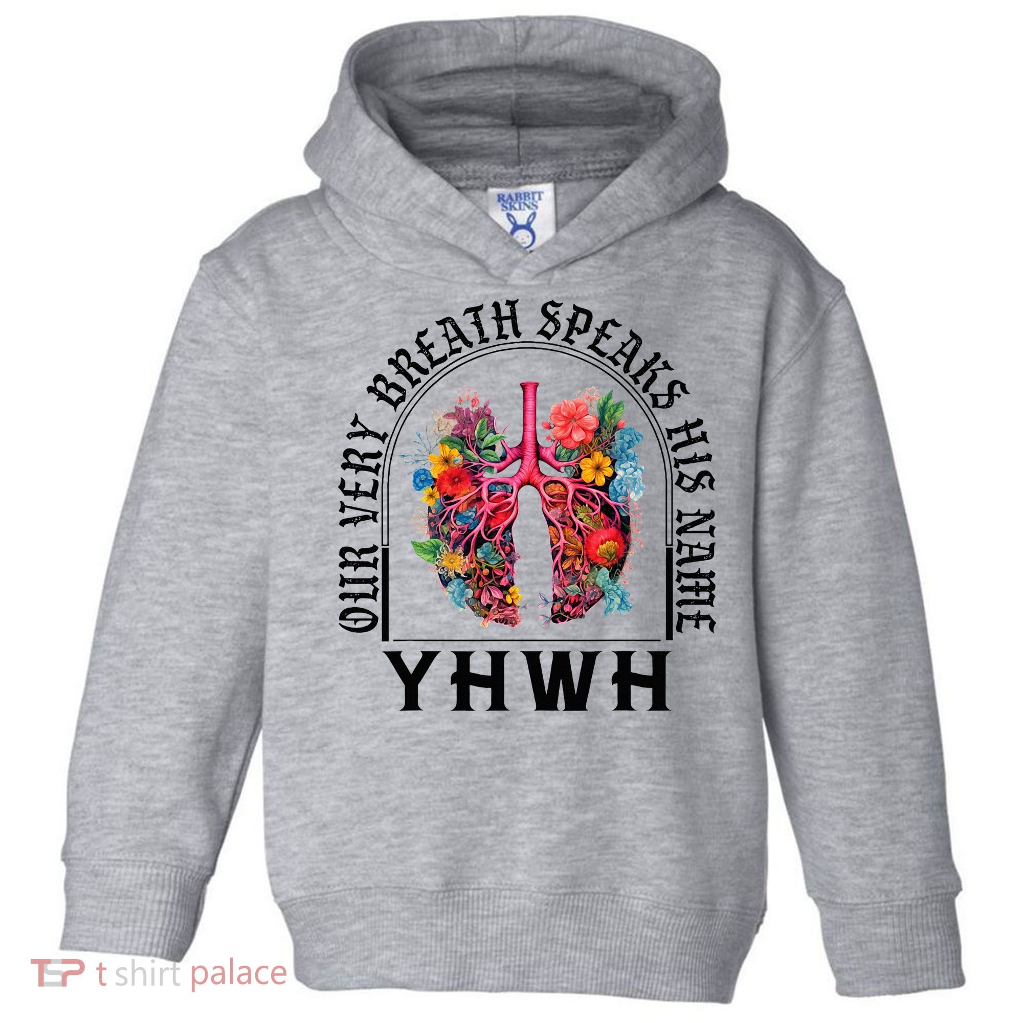 Yhwh Our Very Breath Speaks His Name Yahweh Christian Toddler Hoodie