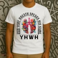 Yhwh Our Very Breath Speaks His Name Yahweh Christian T-Shirt thumb 3