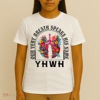 Yhwh Our Very Breath Speaks His Name Yahweh Christian T-Shirt thumb 4