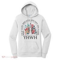 Yahweh Our Very Breath Speaks His Name Floral Lung Flowers Women's Hoodie thumb 0
