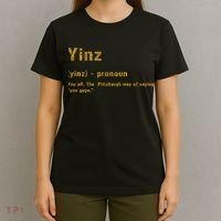 Yinz Pittsburgh 412 Steel City Yinzers Pittsburghese T-Shirt thumb 4