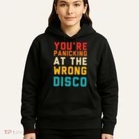 YouRe Panicking At The Wrong Disco Retro Hoodie thumb 5