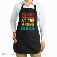 YouRe Panicking At The Wrong Disco Retro Apron thumb 2