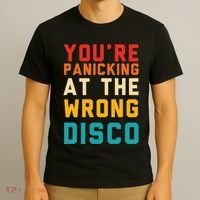 YouRe Panicking At The Wrong Disco Retro T-Shirt thumb 3