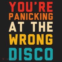 YouRe Panicking At The Wrong Disco Retro Beanie thumb 2