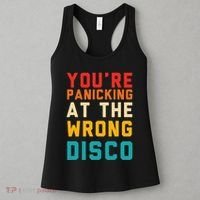 YouRe Panicking At The Wrong Disco Retro Women's Tank Top thumb 3