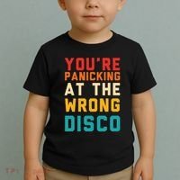 YouRe Panicking At The Wrong Disco Retro Toddler T-Shirt thumb 2