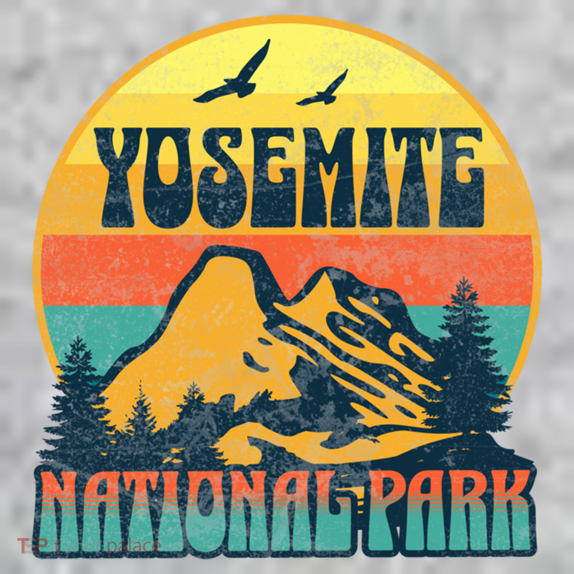 Yosemite Park California Nature Hiking Outdoors Gift Long Sleeve Shirt