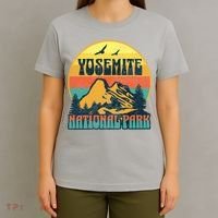 Yosemite Park California Nature Hiking Outdoors Gift T-Shirt thumb 4
