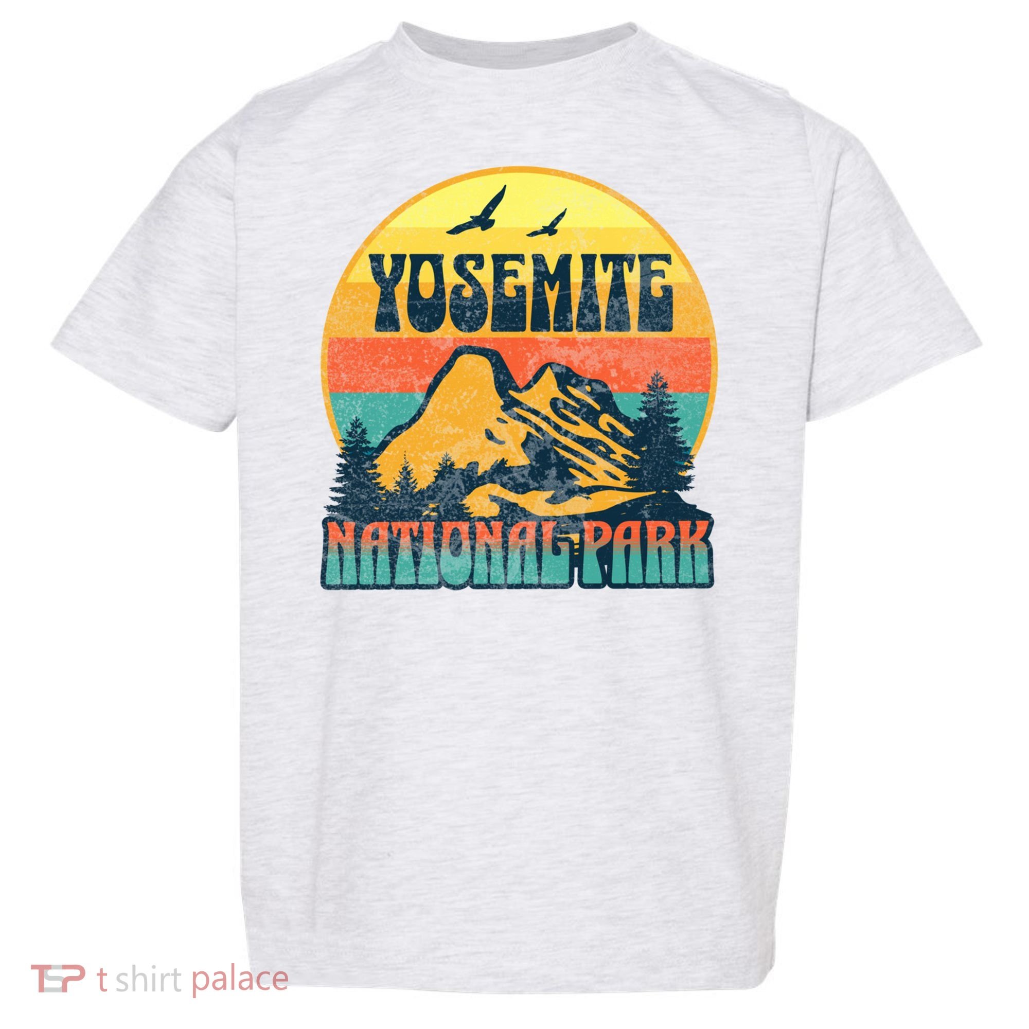 Yosemite Park California Nature Hiking Outdoors Gift Toddler T-Shirt