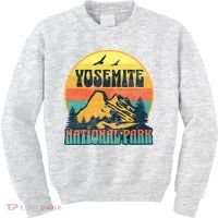 Yosemite Park California Nature Hiking Outdoors Gift Kids Sweatshirt thumb 0