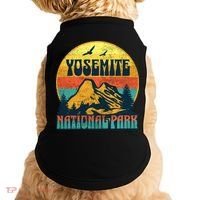 Yosemite Park California Nature Hiking Outdoors Gift Doggie Tank thumb 0
