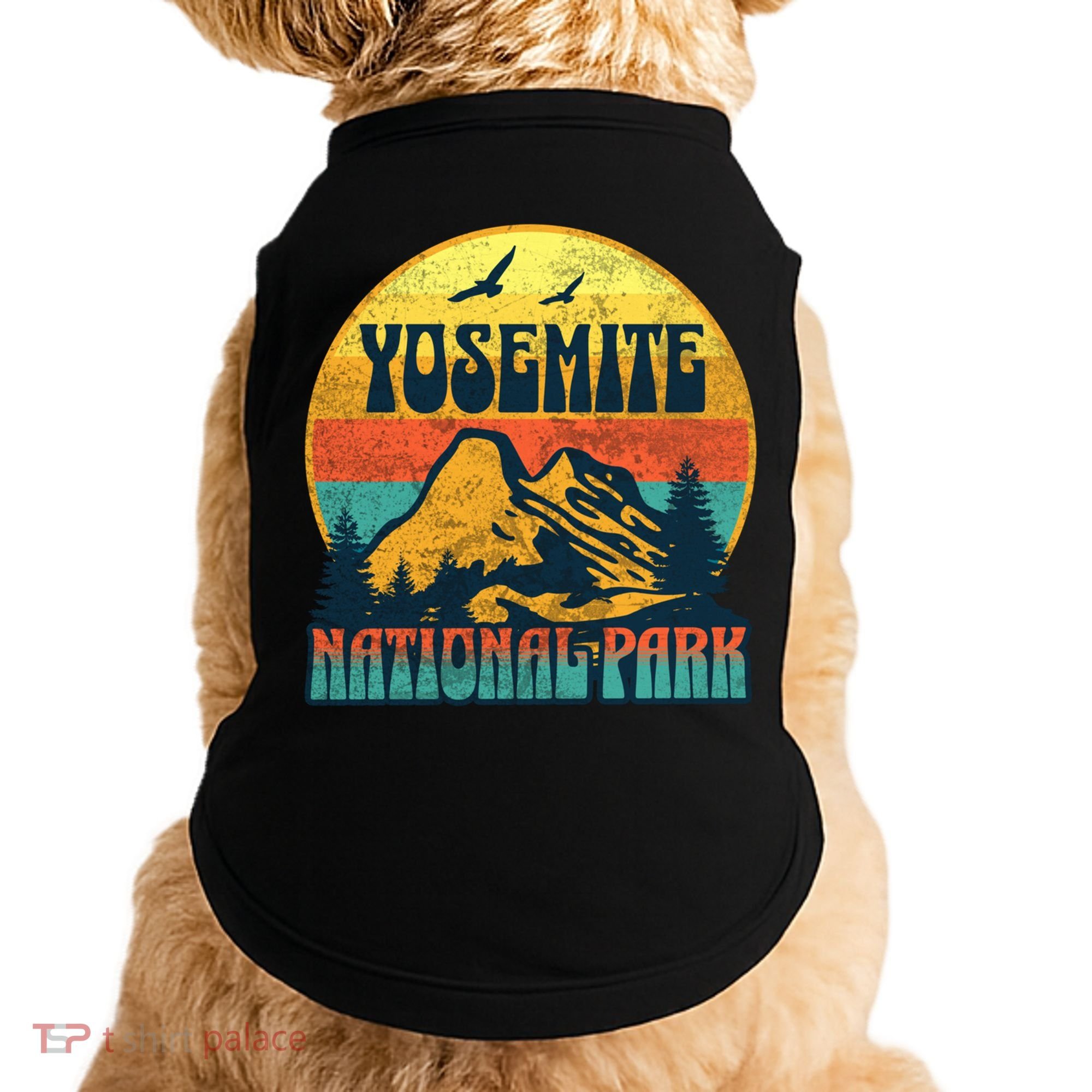 Yosemite Park California Nature Hiking Outdoors Gift Doggie Tank