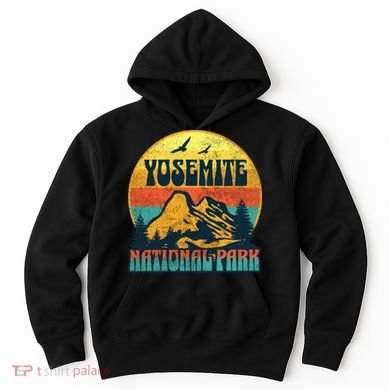 Yosemite Park California Nature Hiking Outdoors Gift Hoodie