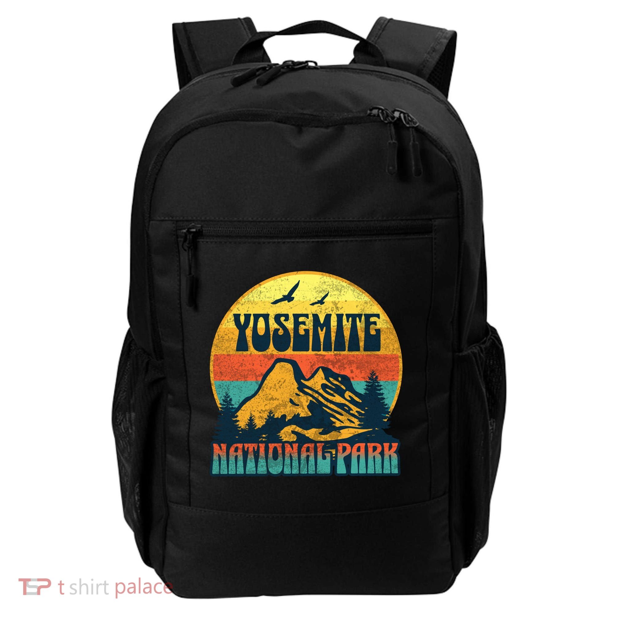 Yosemite Park California Nature Hiking Outdoors Gift Backpack
