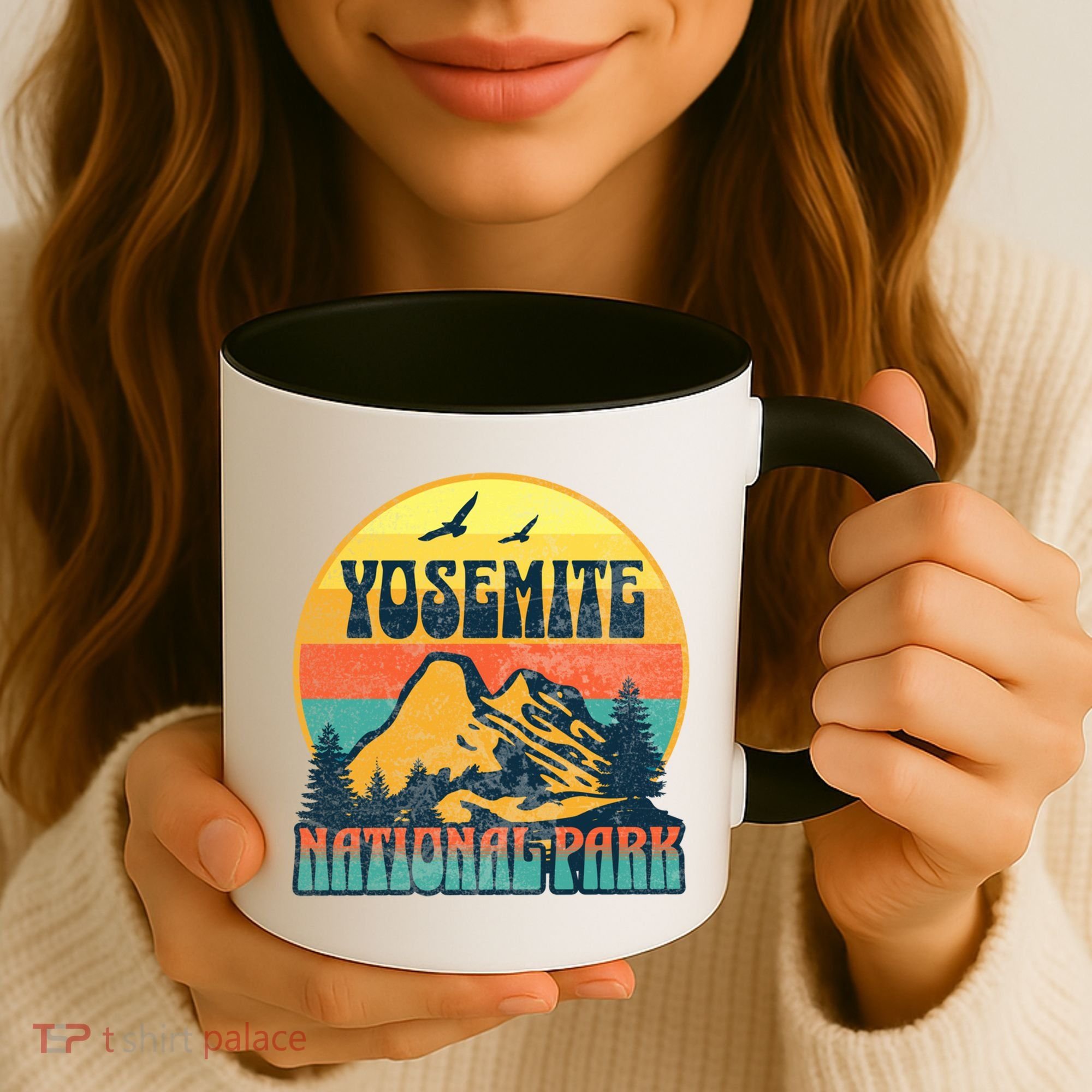 Yosemite Park California Nature Hiking Outdoors Gift Coffee Mug