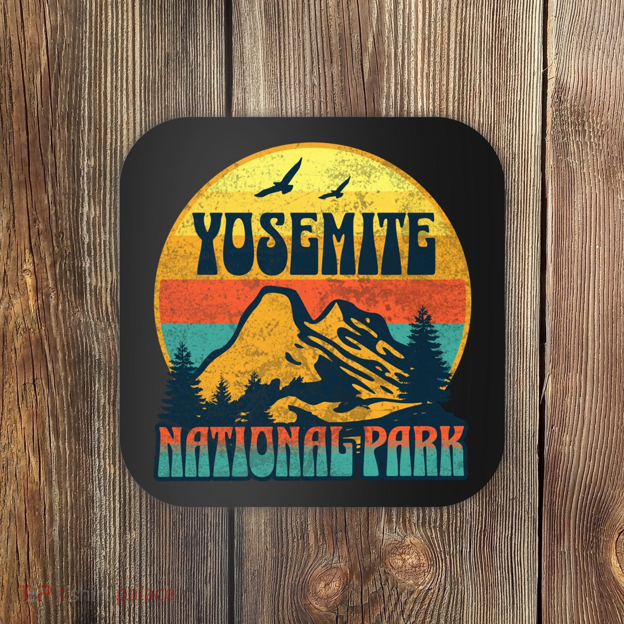 Yosemite Park California Nature Hiking Outdoors Gift Coaster