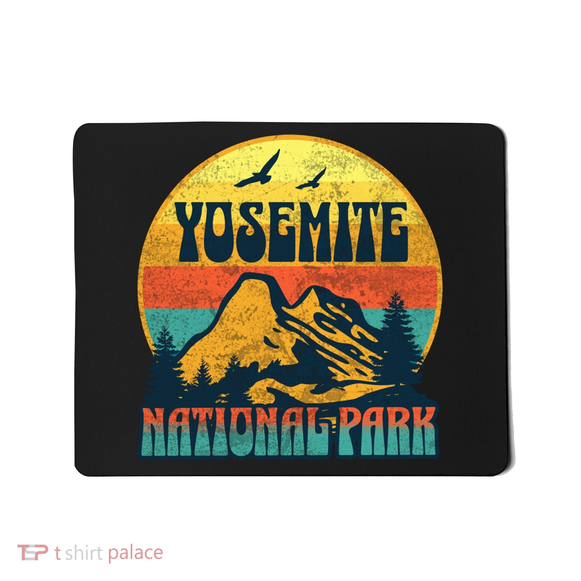 Yosemite Park California Nature Hiking Outdoors Gift Mousepad