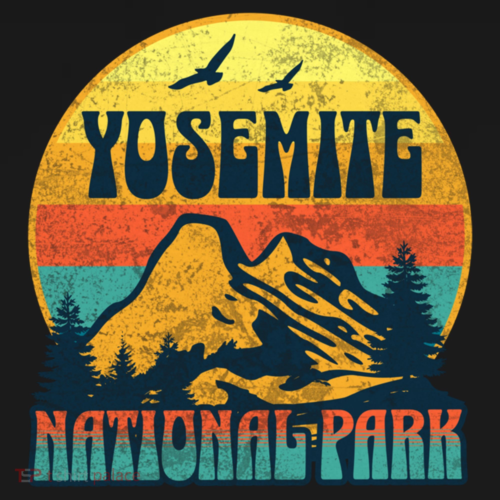 Yosemite Park California Nature Hiking Outdoors Gift Mousepad