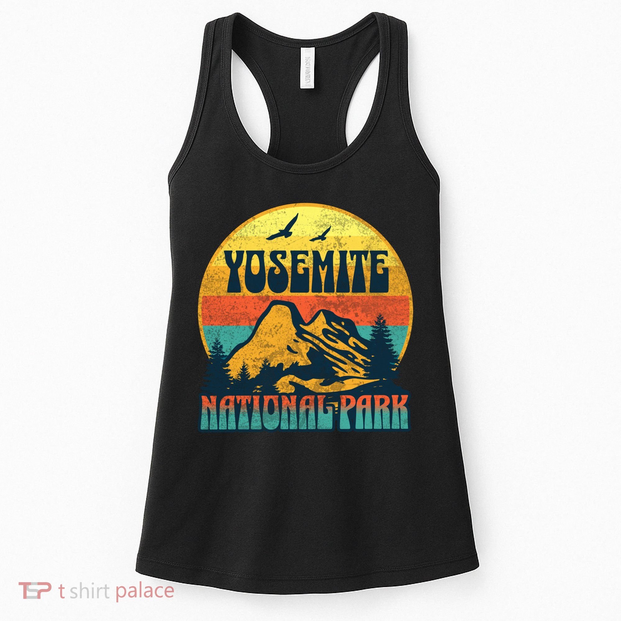 Yosemite Park California Nature Hiking Outdoors Gift Women's Tank Top