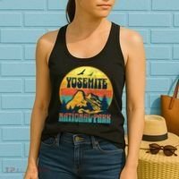 Yosemite Park California Nature Hiking Outdoors Gift Women's Tank Top thumb 2