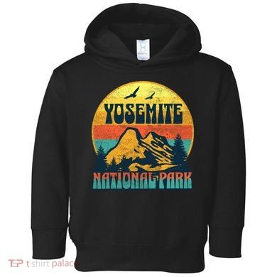 Yosemite Park California Nature Hiking Outdoors Gift Toddler Hoodie
