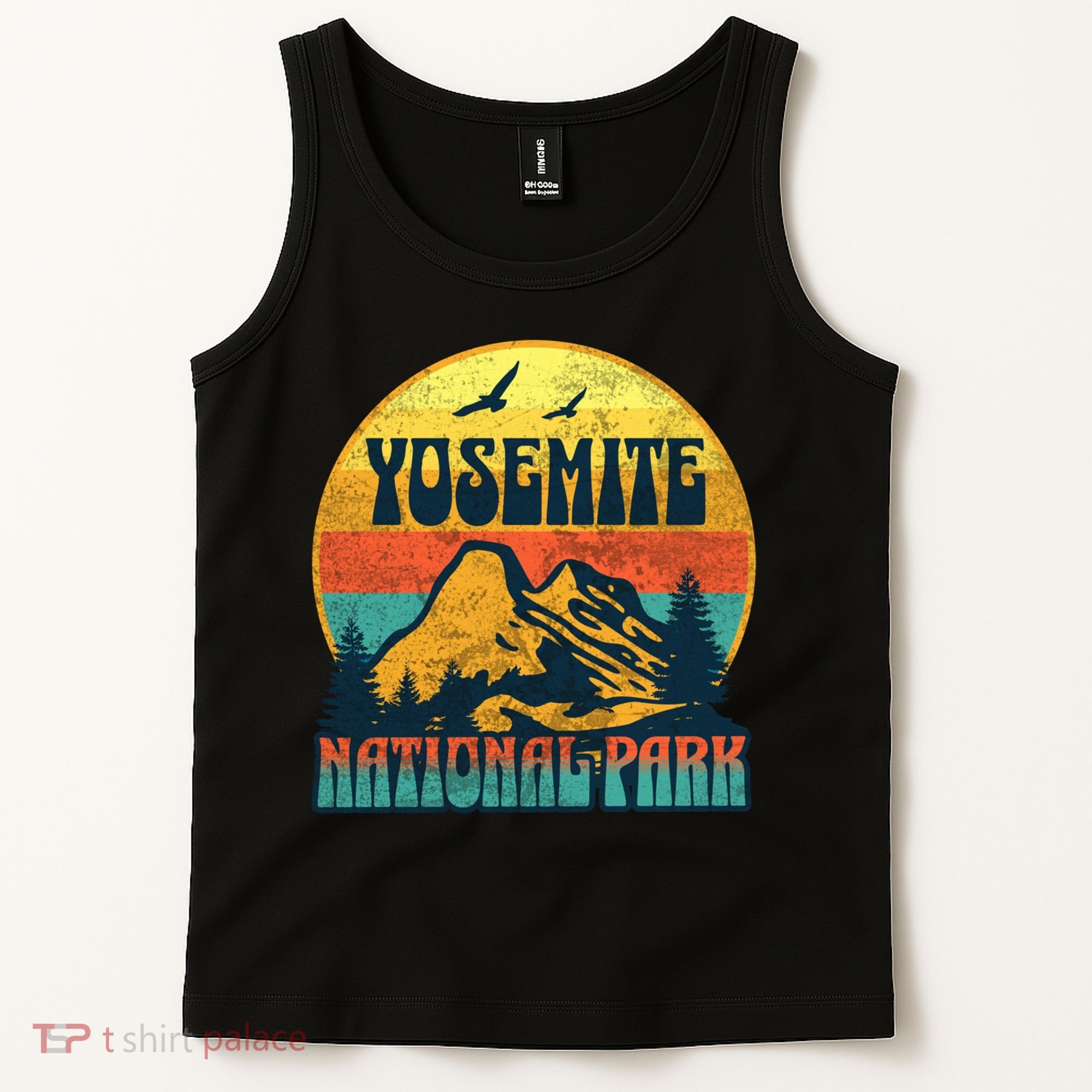 Yosemite Park California Nature Hiking Outdoors Gift Tank Top