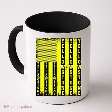 Yellowstone National Park Flag Coffee Mug