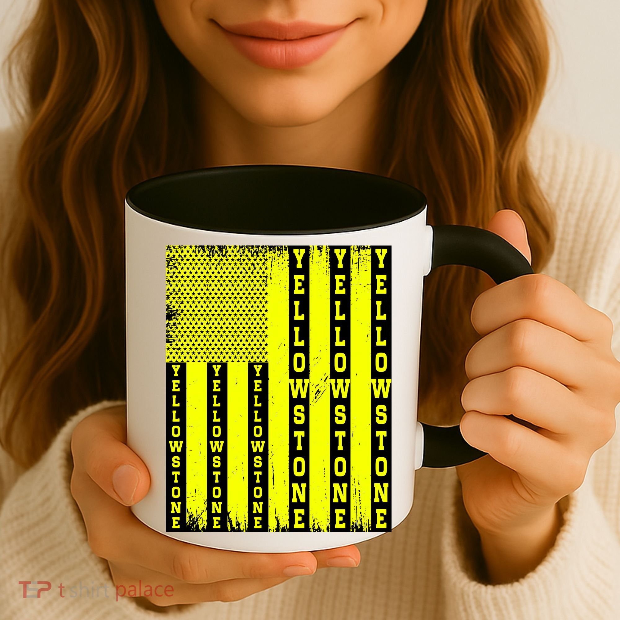 Yellowstone National Park Flag Coffee Mug