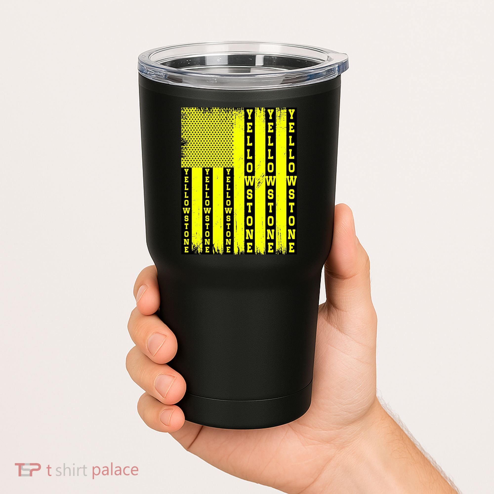 Yellowstone National Park Flag Tumbler