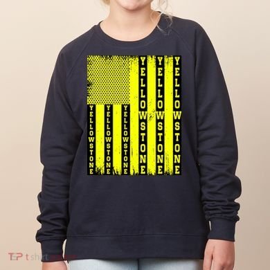 Yellowstone National Park Flag Women's Sweatshirt