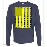 Yellowstone National Park Flag Comfort Colors Heavyweight Long Sleeve T-Shirt thumb 0