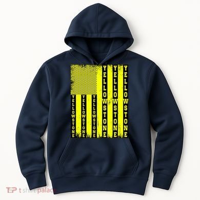 Yellowstone National Park Flag Hoodie