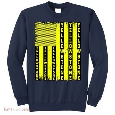 Yellowstone National Park Flag Sweatshirt