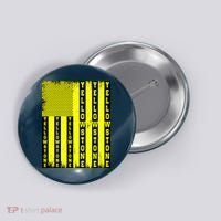 Yellowstone National Park Flag Button thumb 0