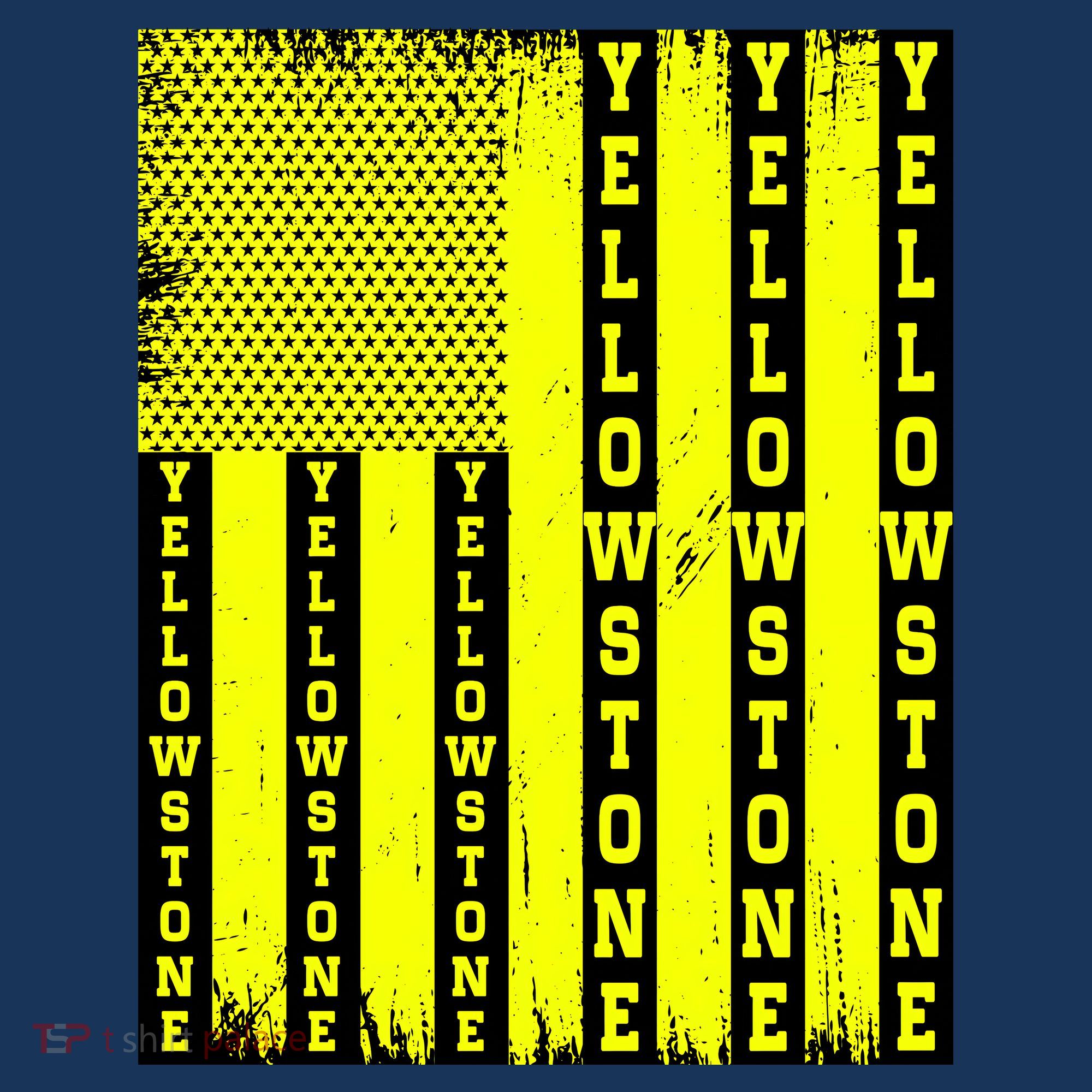 Yellowstone National Park Flag Polo