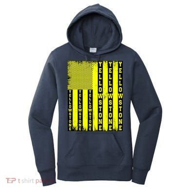 Yellowstone National Park Flag Women's Hoodie