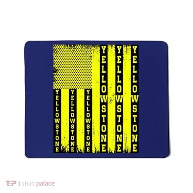 Yellowstone National Park Flag Mousepad