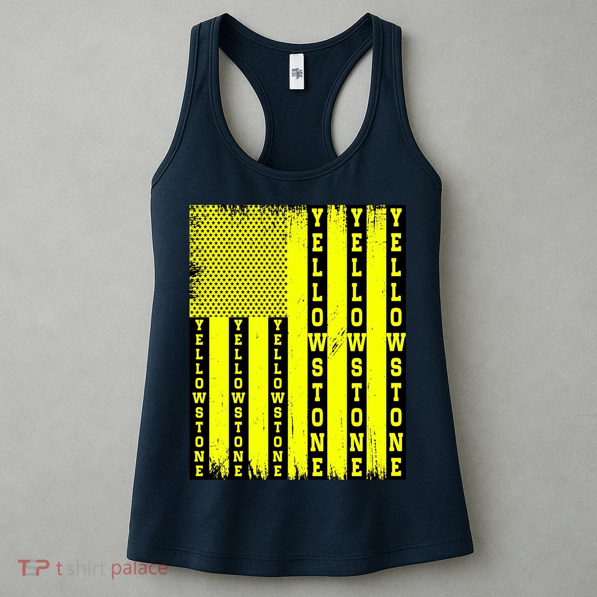 Yellowstone National Park Flag Women's Tank Top